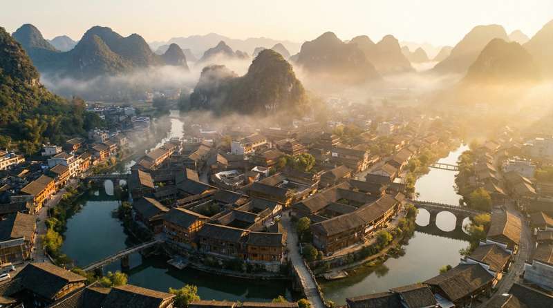 开档丝袜视频-古镇晨曦